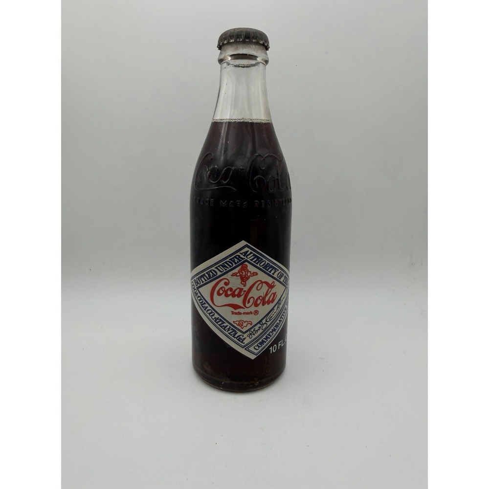Coca Cola 75th Anniversary 1976 Bottle Cincinnati Ohio 10oz Unopened  Full